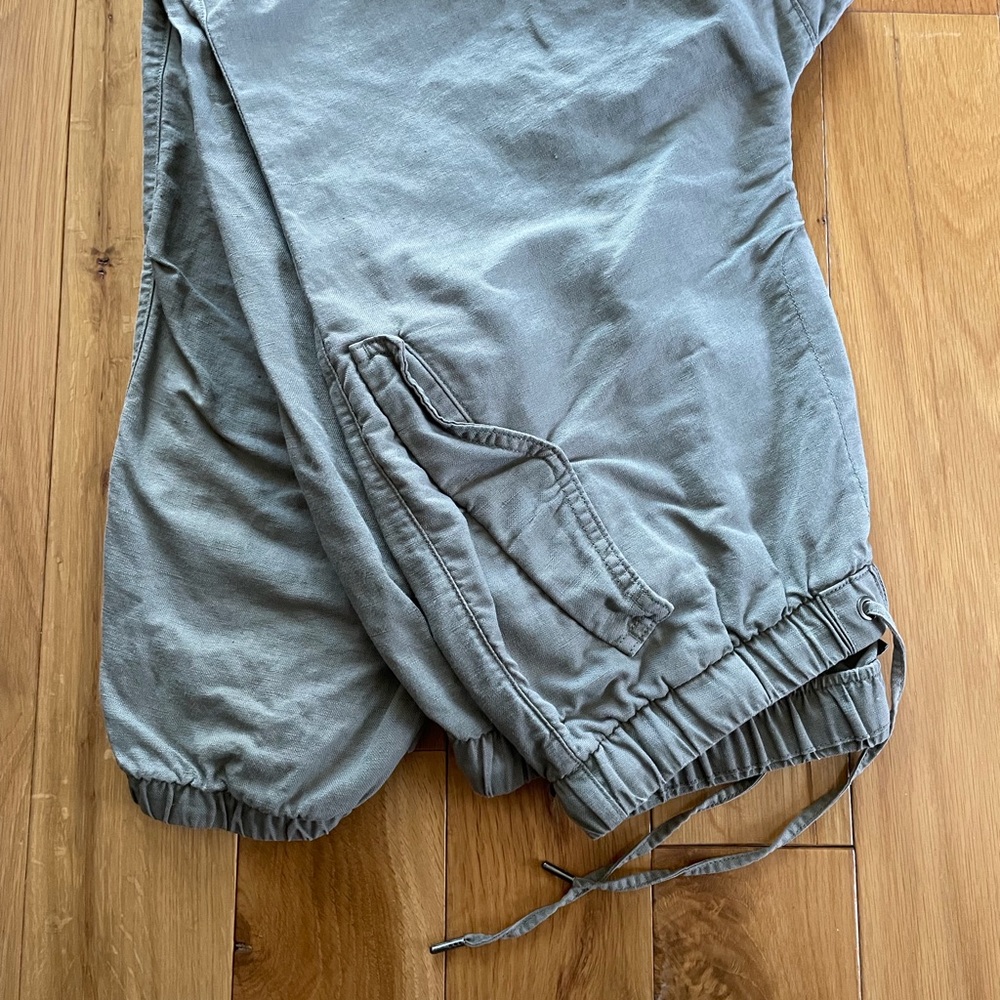 GAP Linen/Cotton Blend Utility Pants